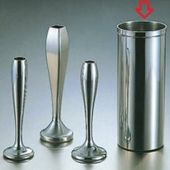 花器 【ミスタースリム 18-8 フラワーポット MR-125】 MR-125 高さ200 直径:80 【グループA】