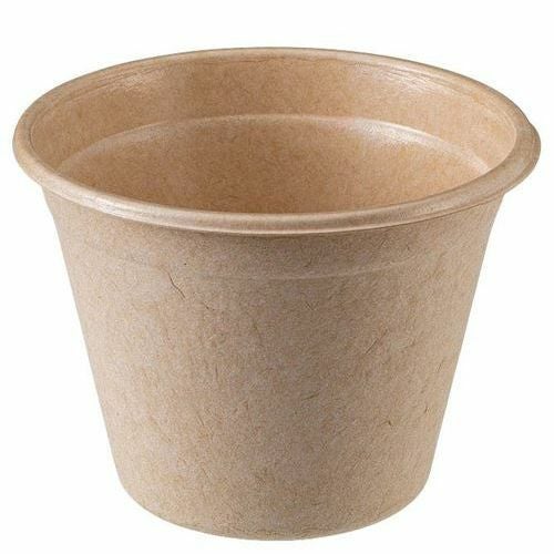 デリカップ KMP丸カップ 95－270 本体 ナチュラル(50枚入)120945