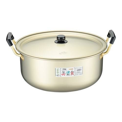 TKG 本しゅう酸 美菜食 両手鍋 44cm(PCハンドル)