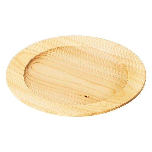 桧 リム丸皿/業務用/新品/小物送料対象商品 | 松花堂・幕の内弁当