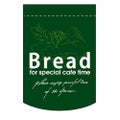 変形タペストリー 「BREAD 円 カット」 のぼり屋工房
