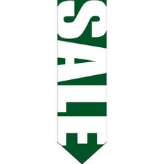 ミドルダイヤフラッグ SALE 緑白  のぼり屋工房