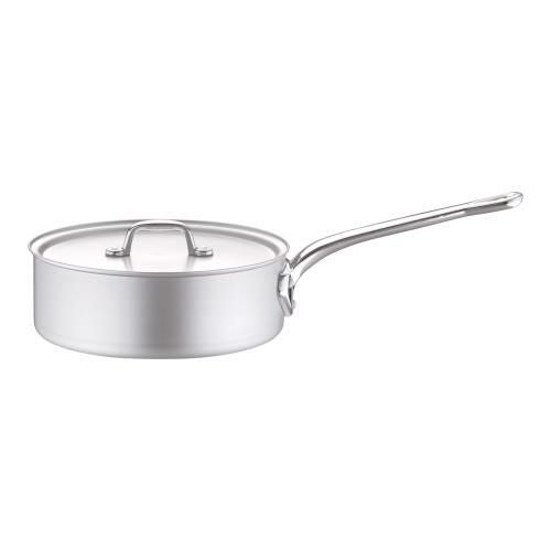 アルミ プロセレクト浅型片手鍋(目盛付) 24cm
