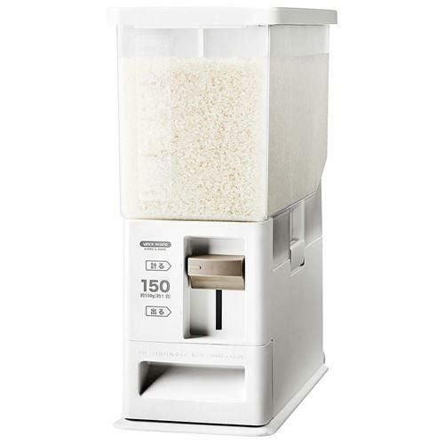 750496 計量米びつ 6kg型 ホワイト