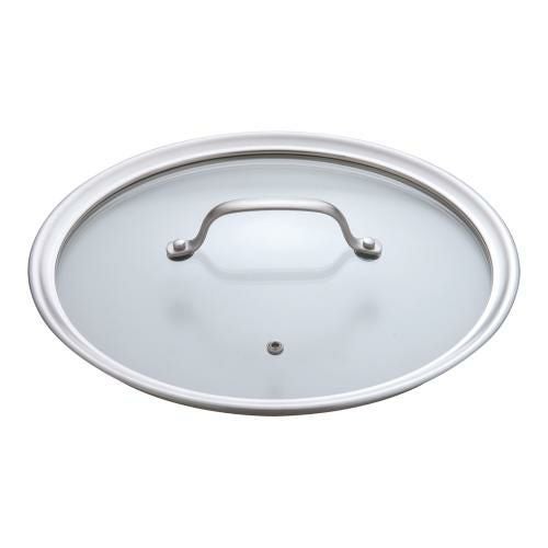 TKG IHセレクト 2層クラッド鍋用 ガラス蓋 28cm