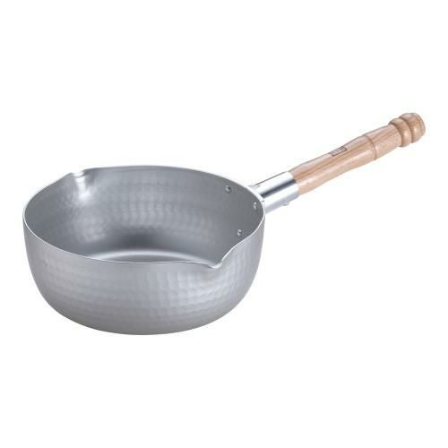 ホクア アルミ打出雪平鍋 21cm (目盛付)