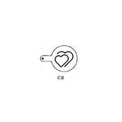 ABSステンシルシート C8