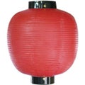 提灯 赤無地 尺八丸  のぼり屋工房