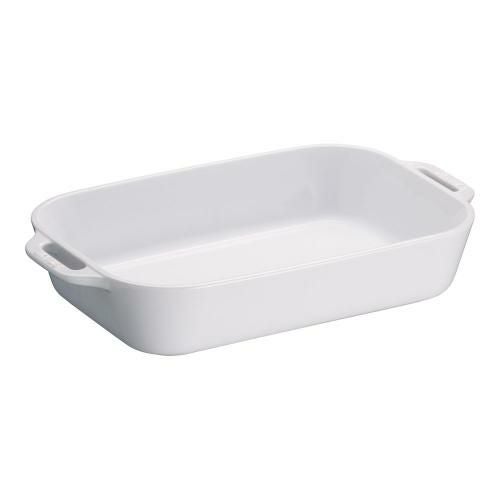 ストウブ レクタンギュラーディッシュ34 40511-151 ホワイト