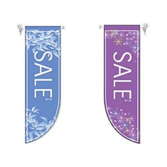 ミドルRフラッグ SALE 冬  のぼり屋工房