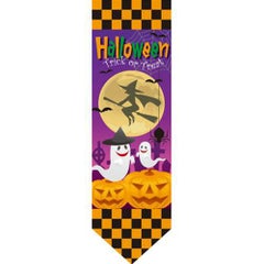 ミドルダイヤフラッグ ハロウィン お化けと魔女  のぼり屋工房