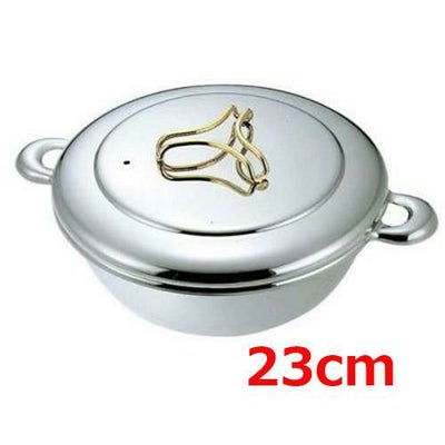 プロデンジ しゃぶしゃぶ鍋(ツマミ金仕上)23cm