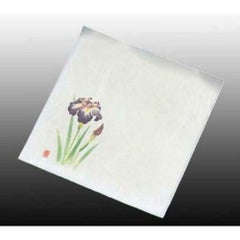 盛彩 ニュー四季懐紙 4寸(100枚入)NS-20 あやめ