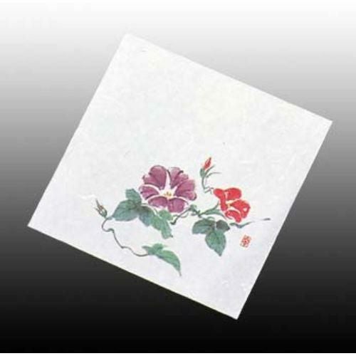 盛彩 ニュー四季懐紙 5寸(100枚入)NS-9 あさがお