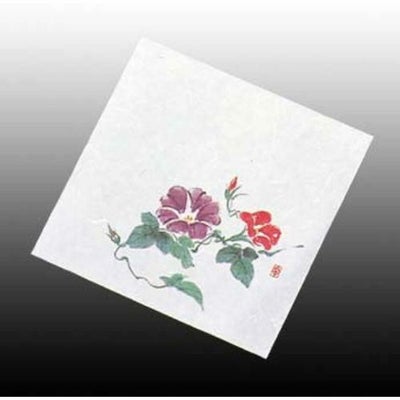 盛彩 ニュー四季懐紙 5寸(100枚入)NS-9 あさがお