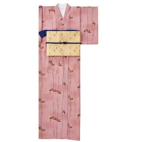 セパレート着物 露芝に枝花ライトピンク OD621