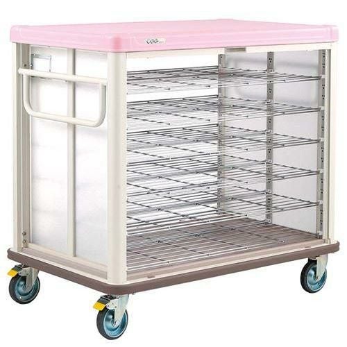 エレクター COO常温配膳車 シャッター式 ベーシックタイプ JCSB30RSP シュガーピンク