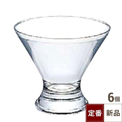 アデリア AXミニデザート AXミニデザートグラス(B-6732) 6個入/業務用/新品/小物送料対象商品