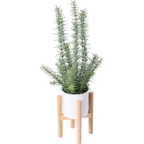 GLA-1573 ローズマリースタンディングポット/全長60cm 幅20cm スタント:φ15cm×H19cm 鉢φ12cm×H11cm