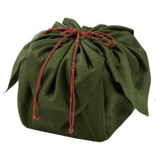 6.5寸～7.0寸お重用デシン巾着袋 松葉(まつば) NO.820