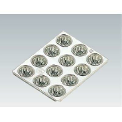 ブリキ小菊マフィン型 12P