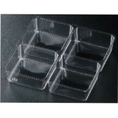 6.5寸重用 A-PET 新十字仕切り 透明(50枚入)