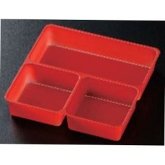 6.5寸重用 A-PET T字型仕切り 朱(50枚入)