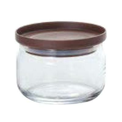グラス スタックキャニスターS（チョコ) 　99×72