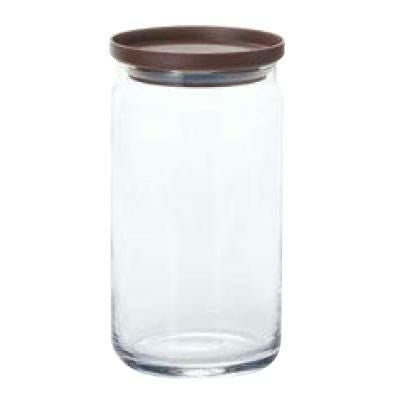 グラス スタックキャニスターL（チョコ) 　99×186