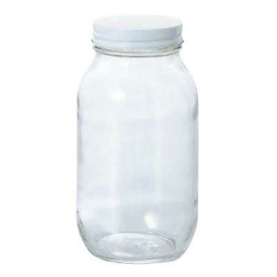 白キャップ保存びん900