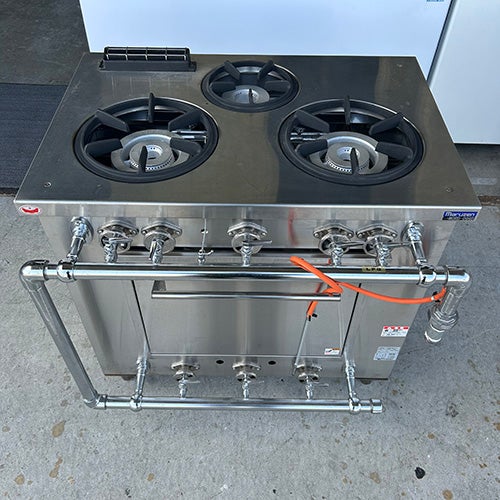中古】スチコン TSCO-061GBCL用架台 タニコー 幅860×奥行660×高さ695