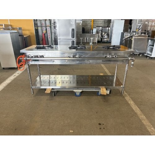 中古】ガステーブル タニコー TGTM-1830 幅1800×奥行600×高さ800 都市