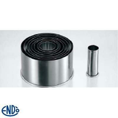 18-8 ホワイトサム パテ抜型 丸 9pcs セット