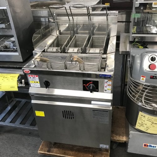 業界最長1年保証】【中古】ガス反転式スパゲティ釜 マルゼン MRP-HT056