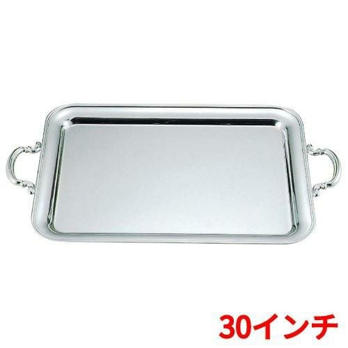 UK 18-8 B渕 角盆 30インチ 手付