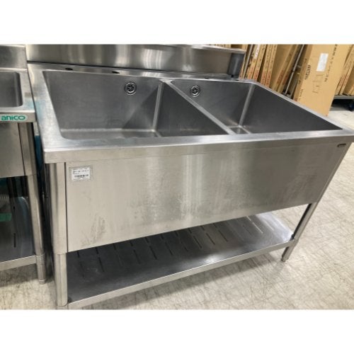 中古二槽シンクの通販ならテンポスドットコム