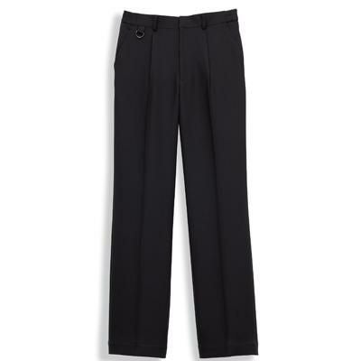 裾上げらくらくパンツ ブラック fp6700u /小物送料対象商品