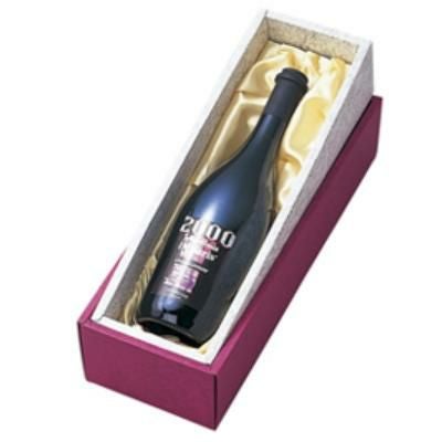 ワインギフト化粧箱1本用（布張り）