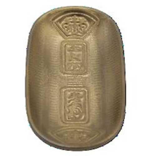 【飲食店定番】開運小判皿 黄金(こがね)S