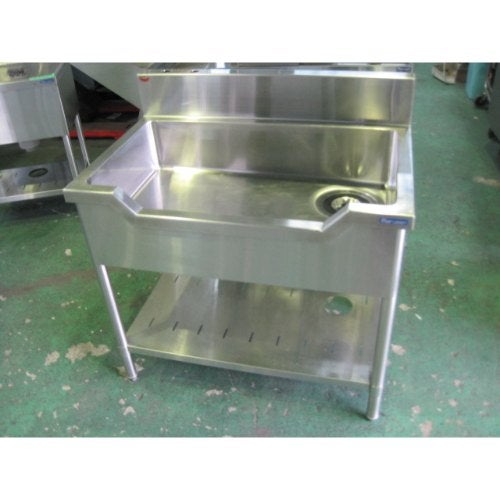 業務用/新品】【東製作所】舟形シンク HF-900 幅900×奥行600×高さ800mm