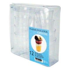 ソリア ミニグラス 50ml(12入) クリア FF02004