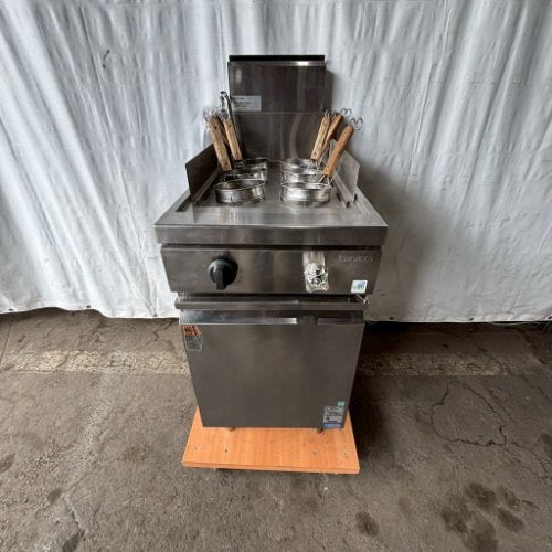 ゆ*た様 【業務用】茹で麺機　鍋【中古】 中古】 A07408 マルゼン ゆで麺機用 ゆで麺鍋 7テボ 鍋直径 50cm
