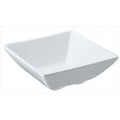 メラミン スクエア小鉢 12cm KD-303 ホワイト ホワイト