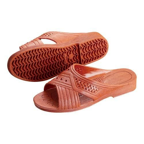 紳士シャワーサンダル 前あき LL レンガ