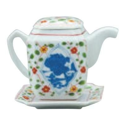 赤絵山水汁次 B16-1