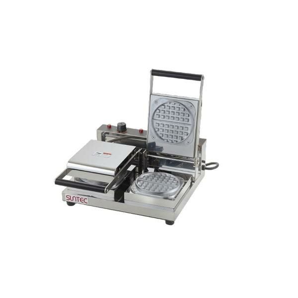 業務用/新品】【サンテック】プチワッフルベーカー SPT-2 幅370×奥行