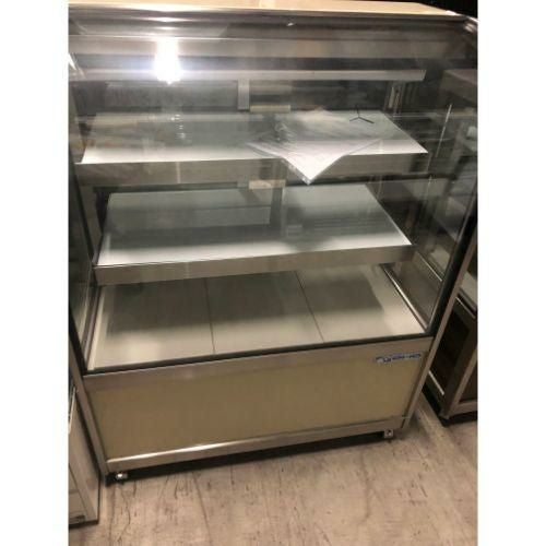【業界最長1年保証】【中古】冷蔵ショーケース ライトベージュ 大穂製作所 OHGP-Td-900B 幅900×奥行500×高さ1150 【送料別途見積】【一宮店在庫】