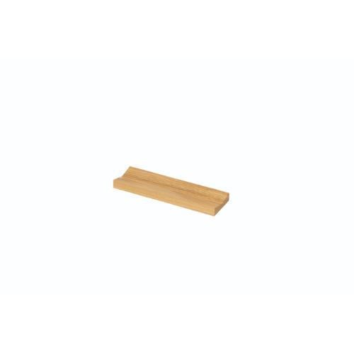 6-050-22/DS・Tools Tray 長角 カトラリーレスト 小 タモクリア 約幅25.8×奥行4.8×高さ1.3cm