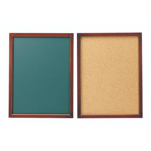 6-102-10/グリーンボード チョークタイプ (マグネット対応) 約幅48.5×奥行63.5×2cm
