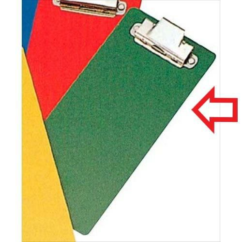 伝票クリップ コンパクトCボード伝票クリップNo.140 10603 グリーン 